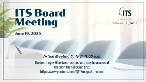 June 19, 2025 ITS Virtual Board Meeting 11am